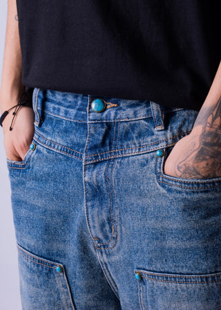 OVERSLAY BAGGY PANTS