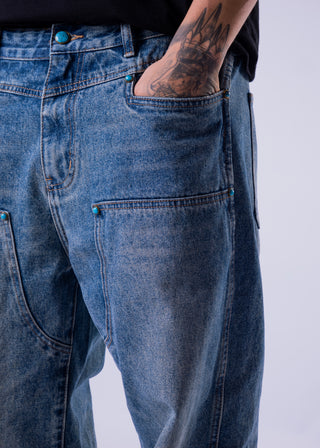 OVERSLAY BAGGY PANTS