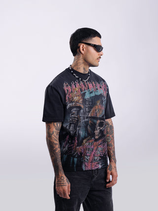 SKULL RACING RELAX TEE