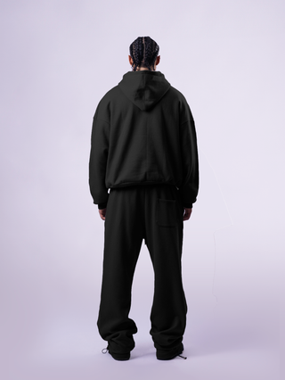 ESSENTIAL SET HOOD BLACK