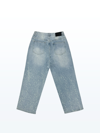 CRASH DENIM PANT