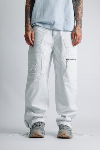 SEAMED CARGO PANTS