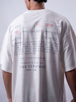 WARNING OVER TEE