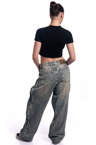DISTORTION TOP TEE