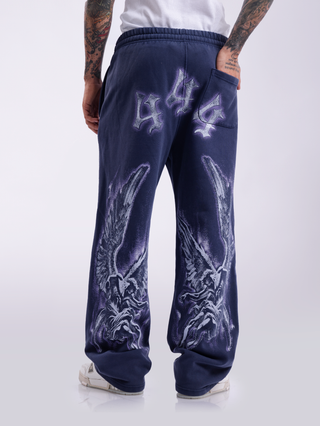 STAMP BLUE PANTS