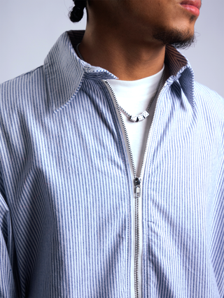 IRREGULAR SHIRT ZIPPER