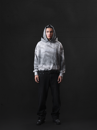 SHINY TEXTURED PANTS