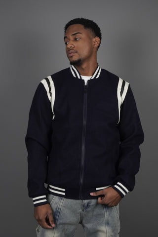 LINES WOOL BOMBER