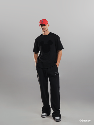 BLACK RELAX DISNEY TEE