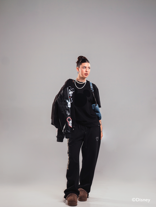 BLACK RELAX DISNEY TEE